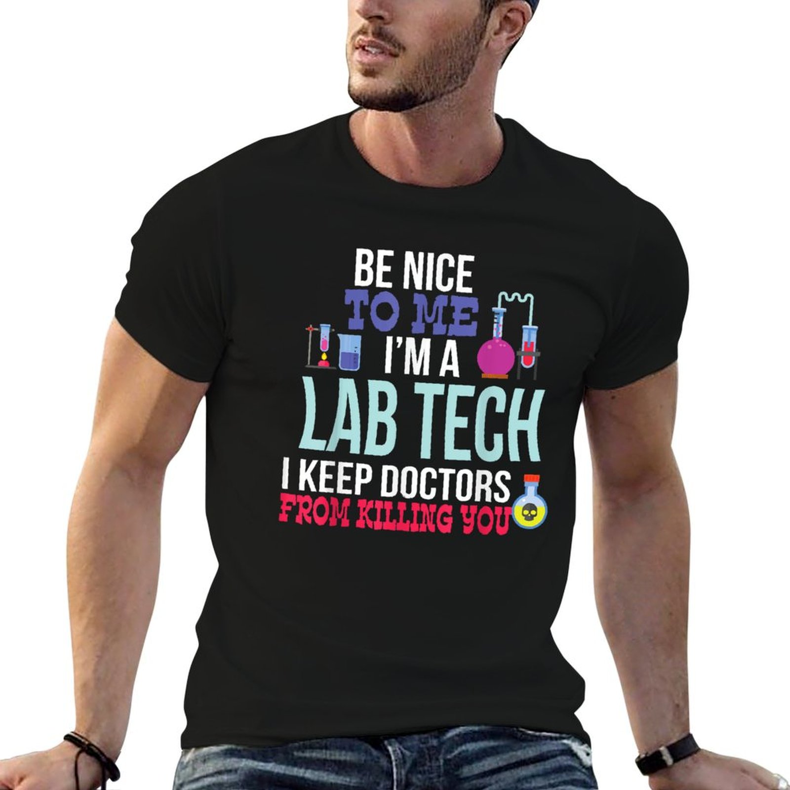 Medical Lab Technician - 面白い医療研究所技術者Tシャツ ホリデーバケーションTシャツ