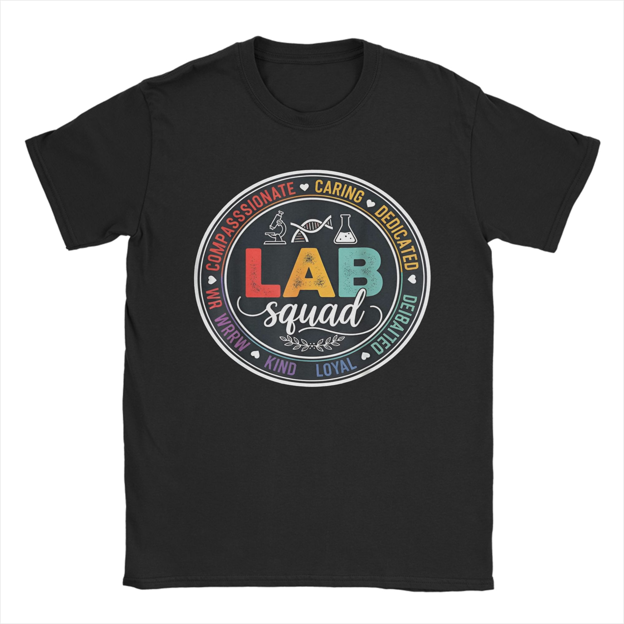 Medical Lab Technician - 2026 ラボウィーク医療ラボ技術者 Tシャツメンズ綿 100% レジャー Tシャツクルーネック