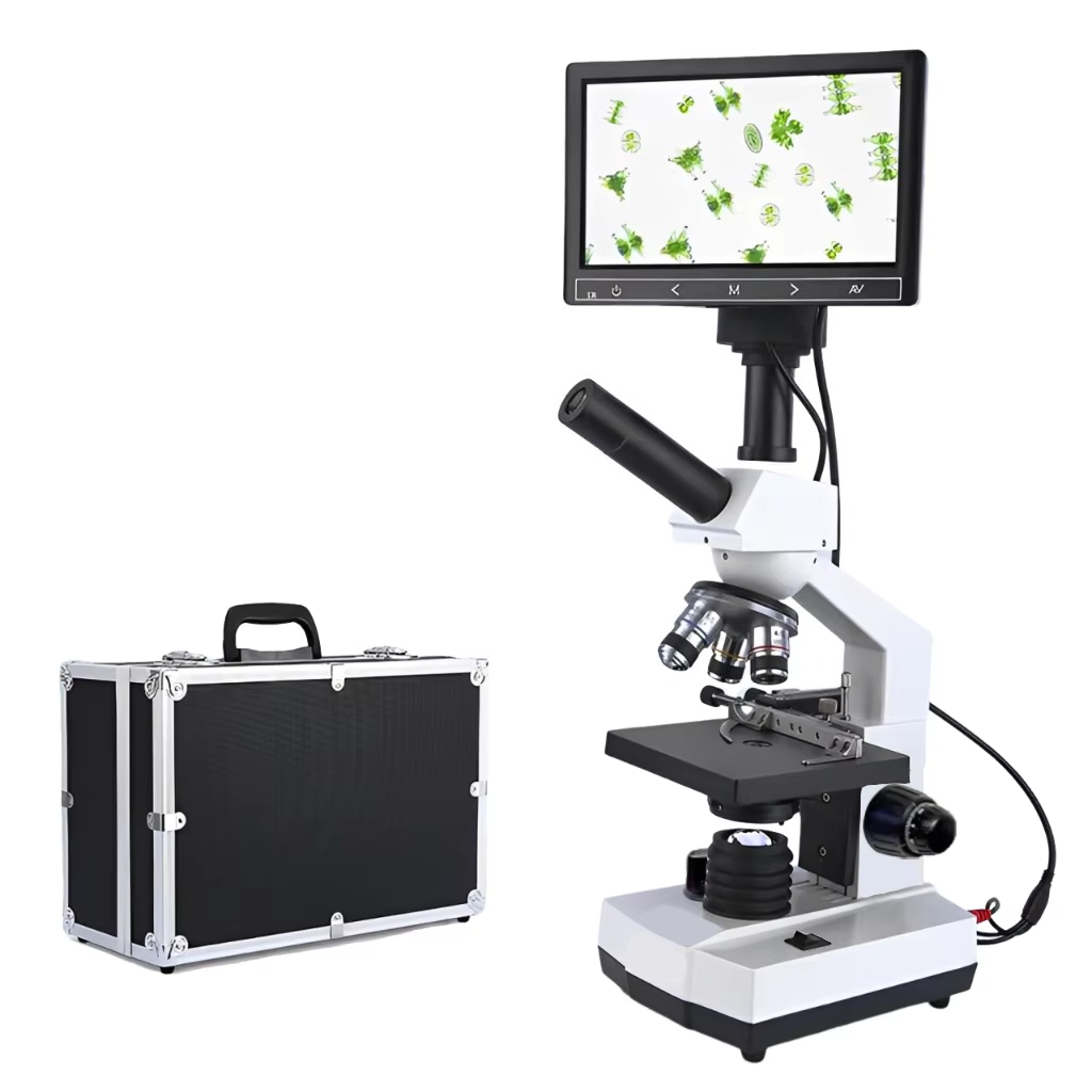 Medical Labs - トップセラーHDスクリーンデジタル顕微鏡双眼生物顕微鏡400倍細胞生物顕微鏡医療ラボ生物顕微鏡