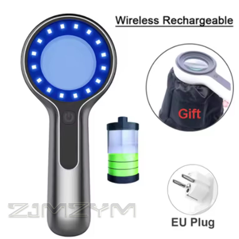 ウッズランプ ハンドヘルド皮膚検出器 紫外線皮膚分析器 充電 - Medical Lab Science のレビューと価格