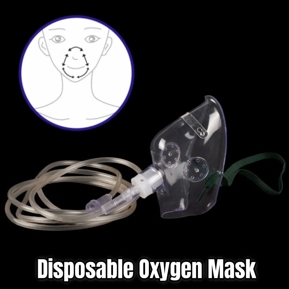 1 セット大人用酸素マスク廃棄酸素濃縮器大人用噴霧マスク医療 - Medical Oxygen Concentrator のレビューと価格