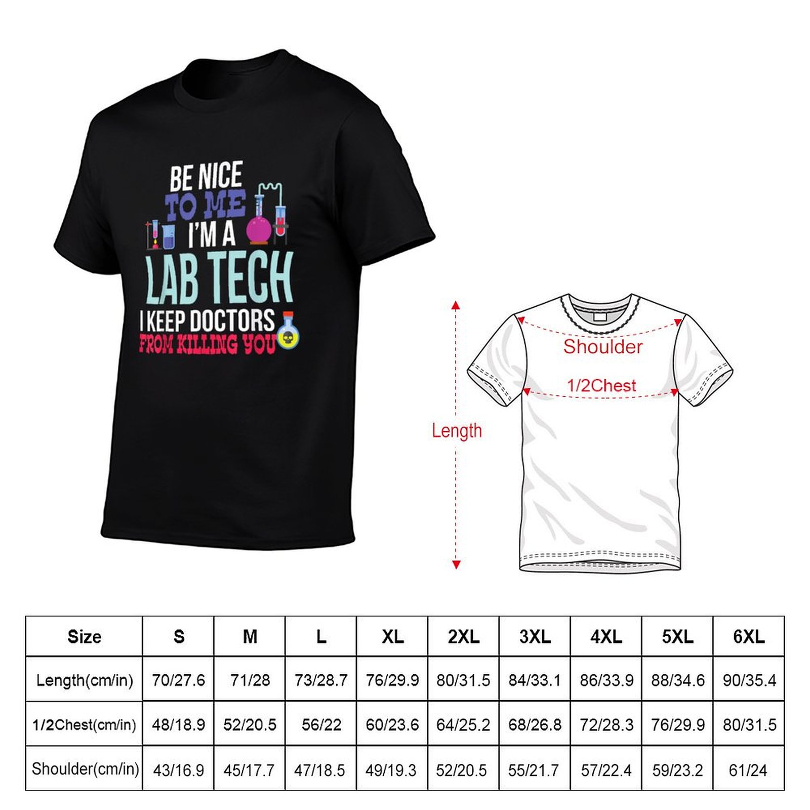 面白い医療研究所技術者Tシャツ ホリデーバケーションTシャツ - Medical Lab Technician のレビューと価格