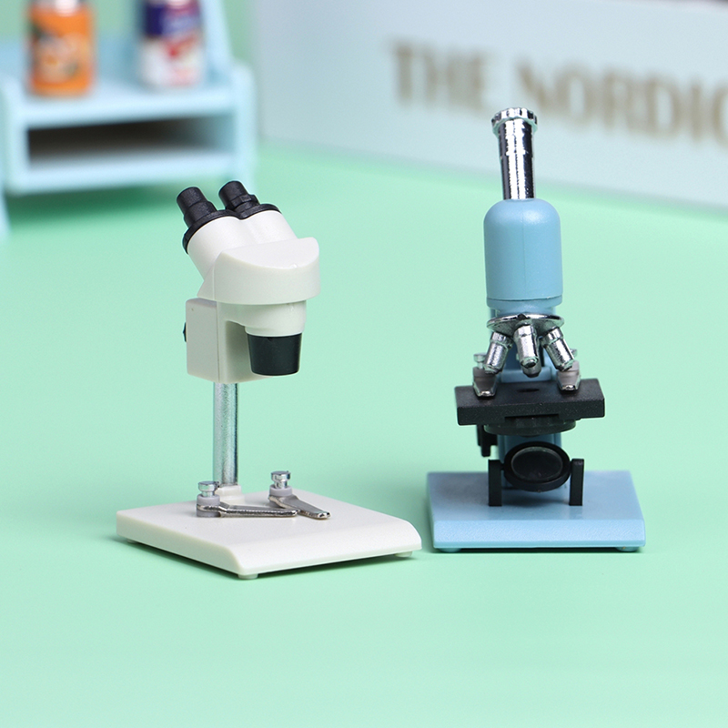 1Pc 1:12 スケールドールハウスミニチュア顕微鏡実験室 - Medical Laboratory Technology のレビューと価格
