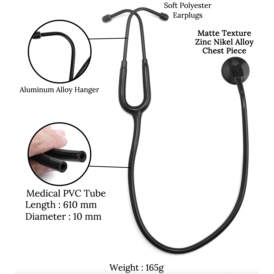 プロの医療聴診器,医師,看護師,学生向けの白黒デバイス - Medical Lab Science のレビューと価格