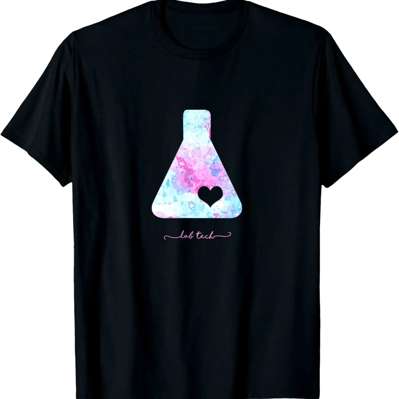 ハート付きビーカー 医療技術者 ラブウィークギフト Tシャツ - Medical Lab And Science のレビューと価格