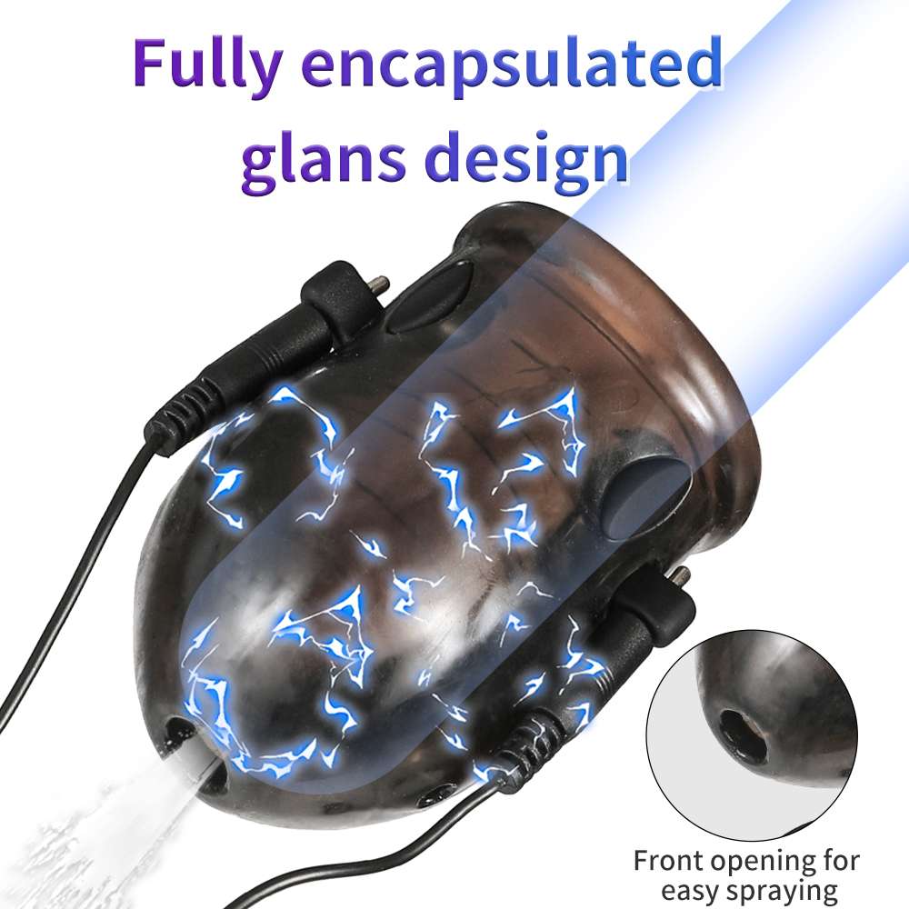 電気ショック亀頭キャップバイブレーター、プレイヤー付きペニス - Medical Lab Science のレビューと価格