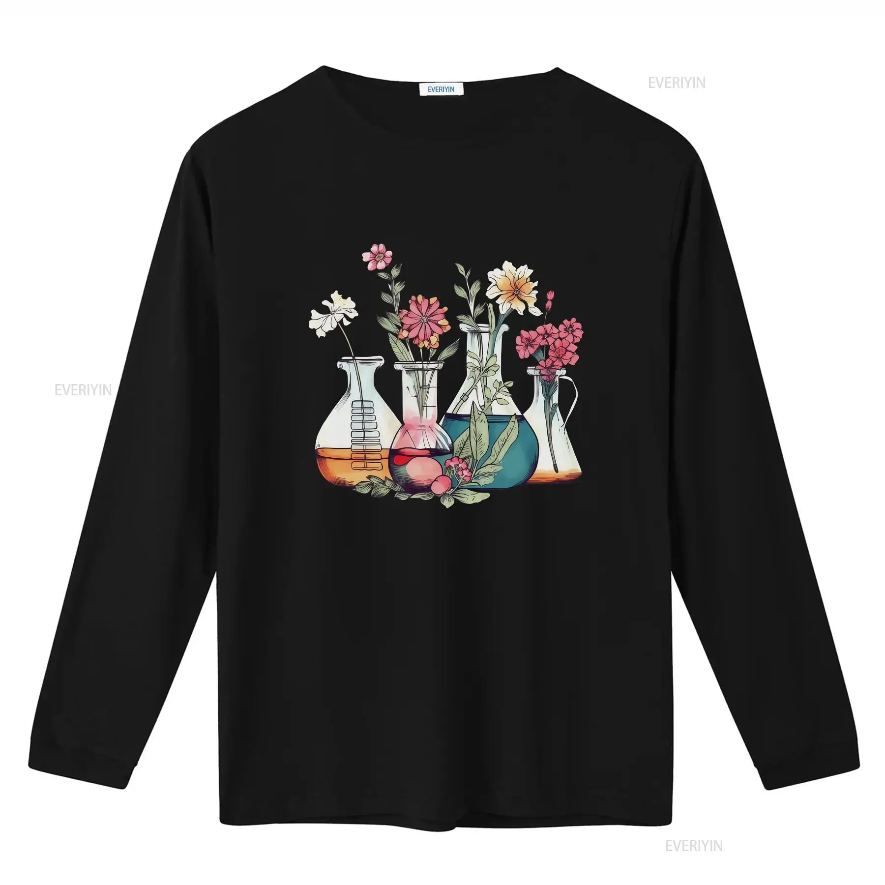 ラボ用Tシャツ 花柄ビーカー 化学研究所 科学者 化学者 医 - Medical Lab Technician のレビューと価格